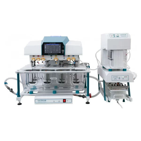 Dissolution Tester-TrustE-08 with Syringe Pump and Sample Collector (DC)