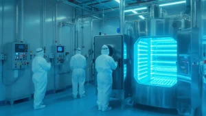 Hydrogen peroxide sterilizer system with vaporized sterilization process